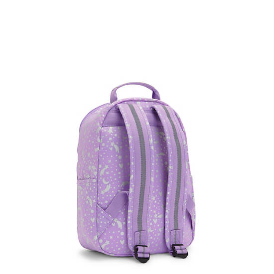 Sacs À Dos Kipling Seoul Small Printed Tablet Violette | FR 1602IL